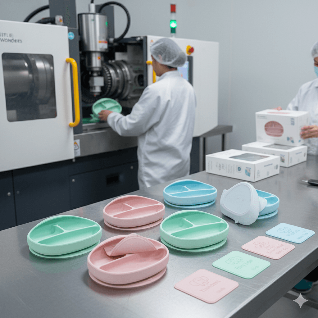 Baby Suction Plates OEM: Designing Stable, Safe, and Brand-Ready Mealtime Solutions