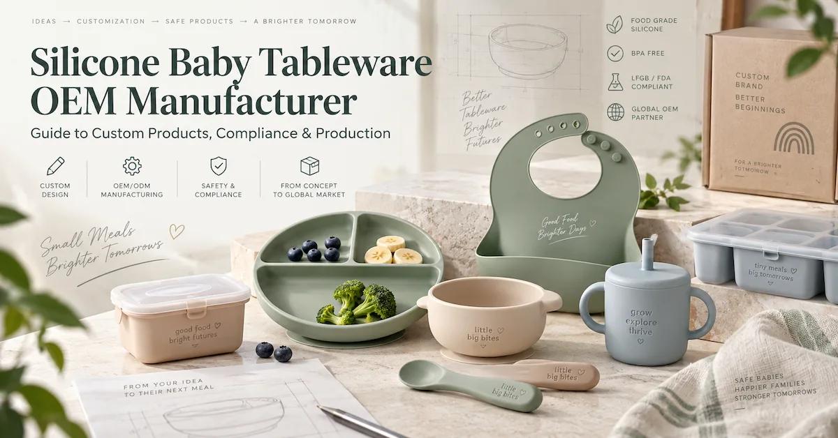 Silicone Baby Tableware OEM Manufacturer: A Practical Sourcing Guide for Custom Products, Compliance, and Production