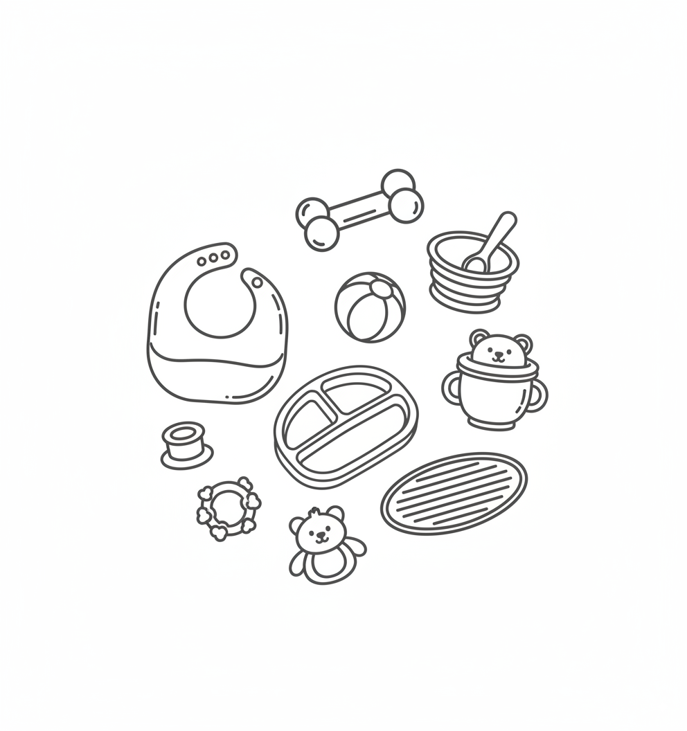 Baby Tableware & Toys Baby Tableware & Toys